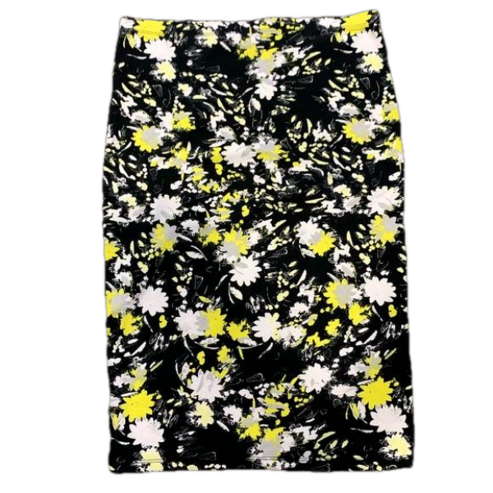 Decree Pencil Skirt Junior Floral Pencil Skirt sz Large